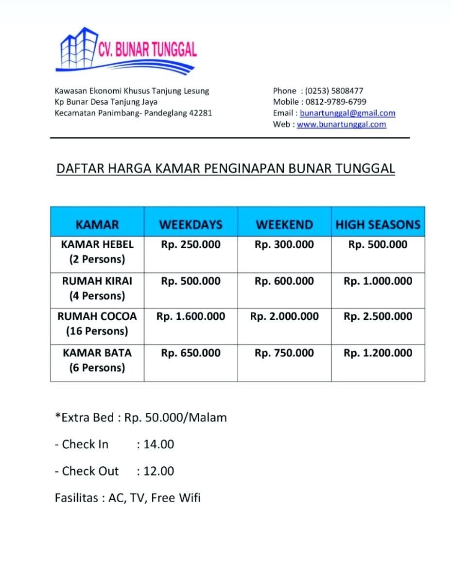 Penginapan Bunar Tunggal 