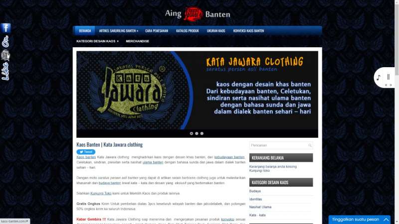 Kata Jawara Clothing